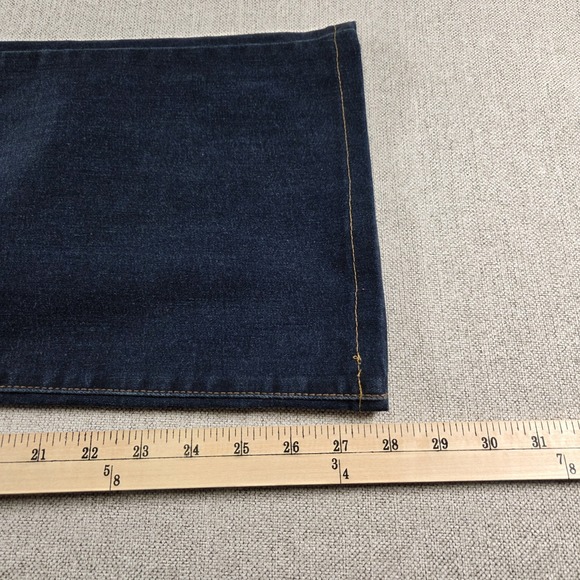 Levi's Jeans 512 Perfectly Slimming Bootcut Women's‎ 14M Bling Pockets Dark Wash - Picture 8 of 9